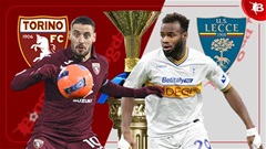 Nhận định bóng đá Torino vs Lecce, 18h30 ngày 1/2: Lecce bị bỏ lại